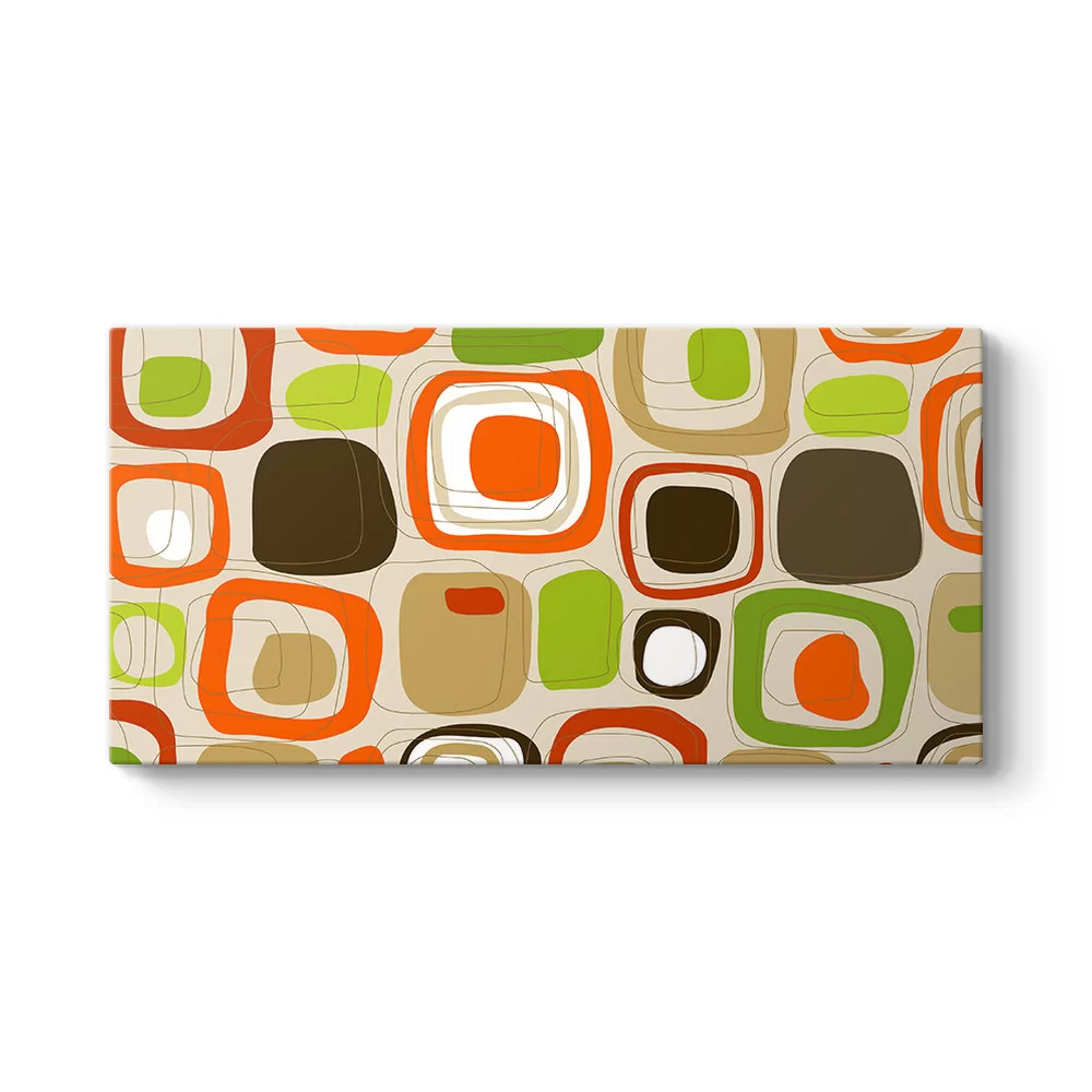 Colored Squares I Tablosu - Model 5